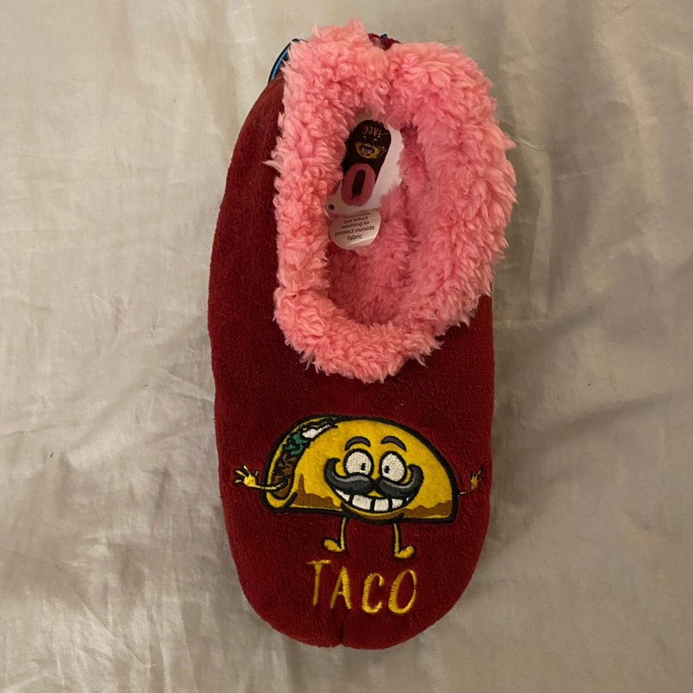 unworn taco tuesday slippers!!